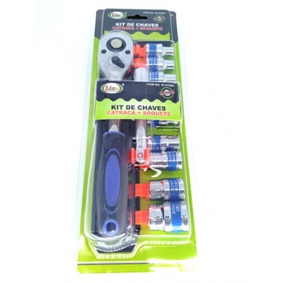 JOGO SOQUETES+CATR. SEXT.1/2 08-24 11PCS IDEA