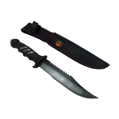 FACA CAMPING 31CM LAMINA PRETA