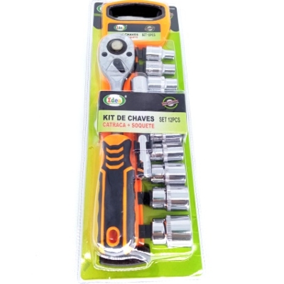 JOGO SOQUETES+CATR. SEXT.1/2 08-24 12PCS IDEA