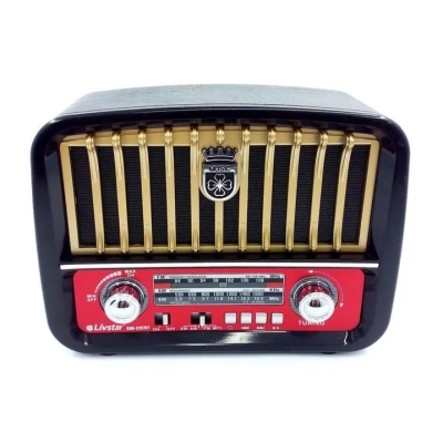 RADIO RETRO FM/AM 3 BANDAS REC.BLUETOOTH-AUX