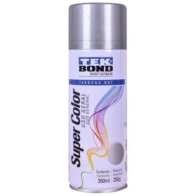TINTA SPRAY 350ML/250G ALUMINIO USO GERA