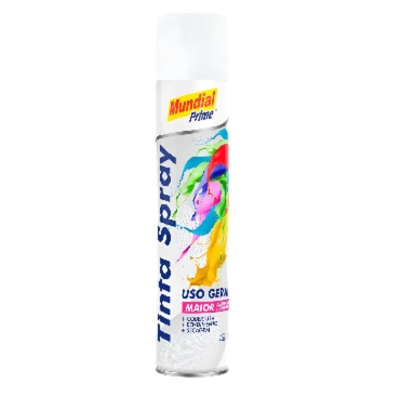 TINTA SPRAY 400ML/240G BRANCO FOSCO USO GERAL