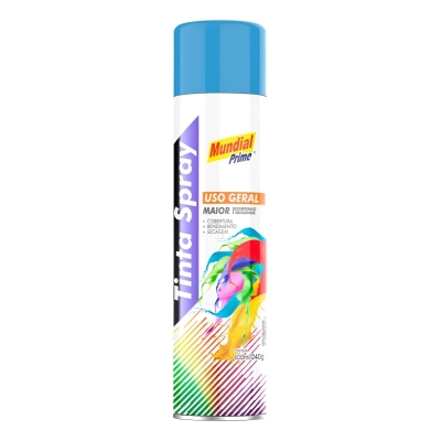 TINTA SPRAY 400ML/240G AZUL CLARO USO GERAL