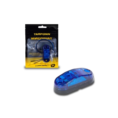 LANTERNA DELIMITADORA AZUL 12-24V 2LED