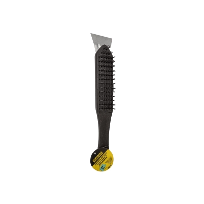 ESCOVA DE ACO CB PLASTICO 6FILEIRAS C/RASP.STARTOOLS