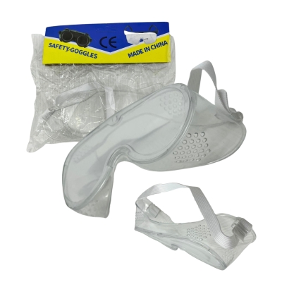 OCULOS DE PROTECAO PLASTICO AMPLA VISAO