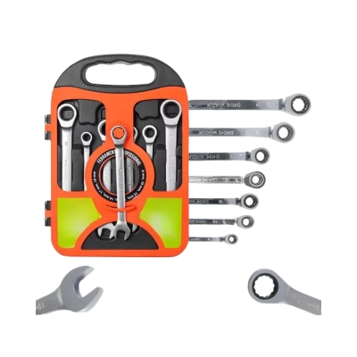 JG CHAVE COMB.C/CATRACA 07PCS 8 A 19MM