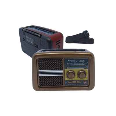 RADIO RETRO FM/AM/SW/BLUETOOTH/ 3 BANDAS REC.E SOLAR