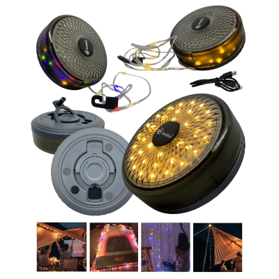 LUMINARIA COM FITA DE LED 8M RECARREGAVEL