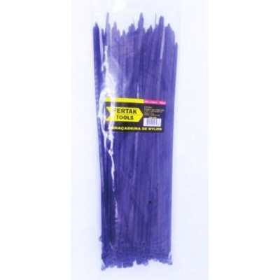 ABRACADEIRA NYLON PTA 3,6MMX250MM C/ 100