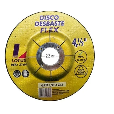 DISCO DE DESBASTE 115 X 1/4 X 22MM