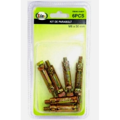 KIT PARABOLT M6 X 50MM C/6UN
