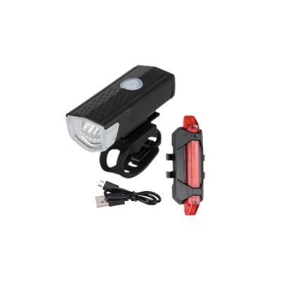 LANTERNA DIANTEIRA E TRAS. BIKE RECARREG