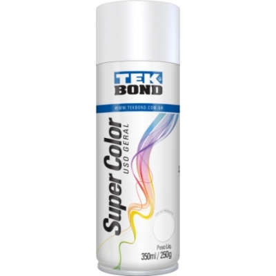 TINTA SPRAY 350ML/250G BRANCO FOSCO USO GERAL