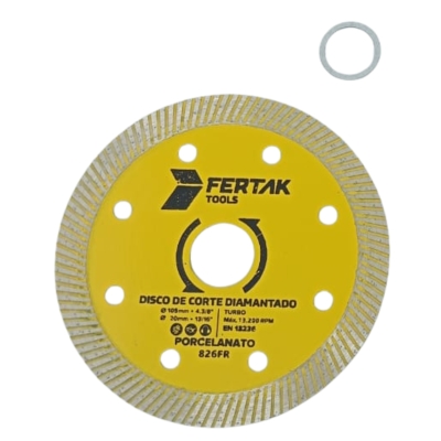DISCO DIAM. PORCELANATO 105X20X1.2MM TURBO FERTAK