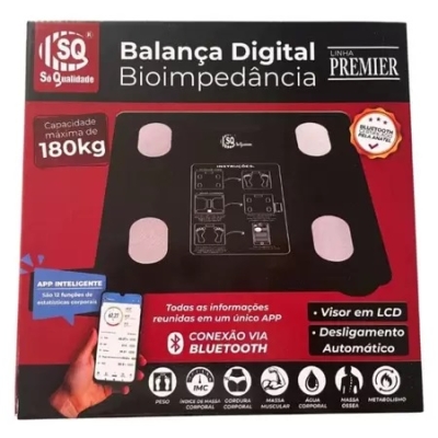 BALANCA BIOIMPEDANCIA APL BLUETOOTH 180KG