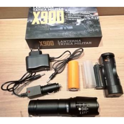 LANTERNA TATICA T6-L2 X900 C/SINALIZADOR