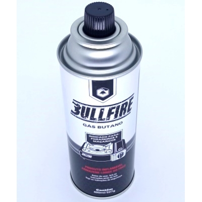 GAS BUTANO REFIL P/FOGÃO BULLFIRE 227G
