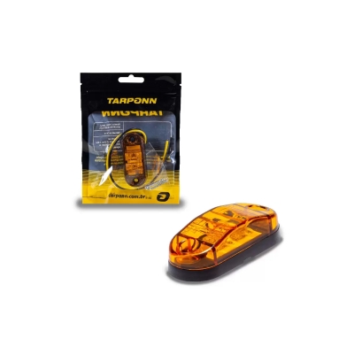 LANTERNA DELIMITADORA AMBAR 12-24V 2LED