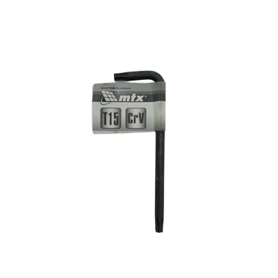 CHAVE TORX T15 AVULSA LONGA CRV FOSFATIZADA