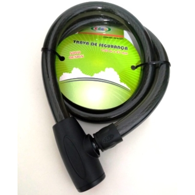 CADEADO 21MM X 1,20M P/MOTO-BIKE-ESTEPE-PORTÃO