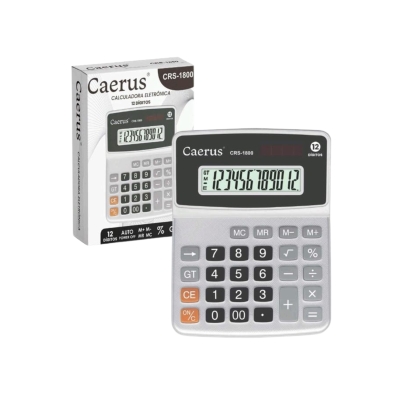 CALCULADORA ELETRONICA 12 DIGITOS CAERUS