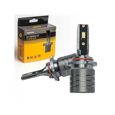KIT LAMPADA LED T2 ULTRA SLIM HB3/HB4 30W 3000LM