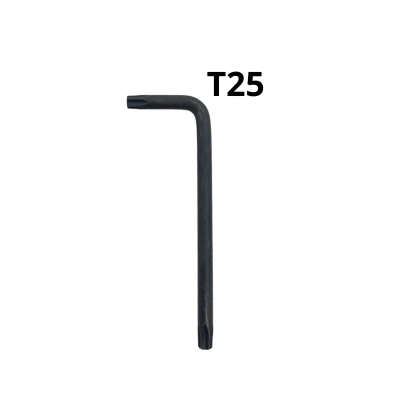 CHAVE TORX T25 AVULSA LONGA CRV FOSFATIZADA