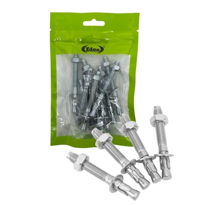 KIT PARABOLT 08 X 80MM C/10 UN