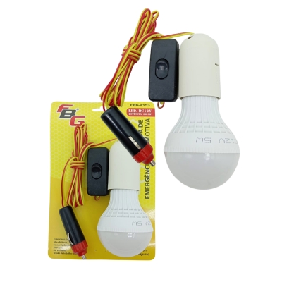 PENDENTE AUTOMOTIVO LED DC 12V 3W - 5W PLUG ACENDEDOR
