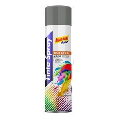 TINTA SPRAY 400ML/240G CINZA MEDIO USO GERAL