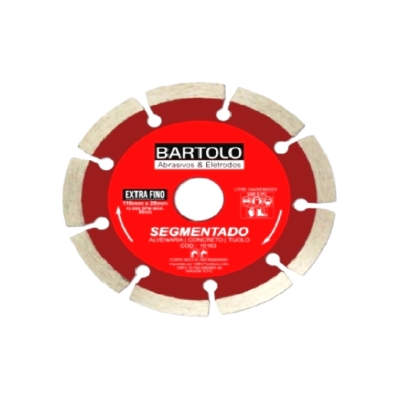 DISCO DIAM. SEGMENTADO 20X110 EXTRA FINO BARTOLO