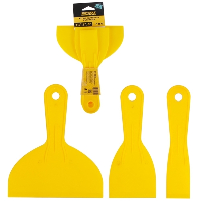 ESPATULA PLASTICA JG COM 03 PEÇAS STARTOOLS