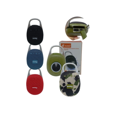 CAIXA DE SOM MINI PROVA D'AGUA C/RADIO FM