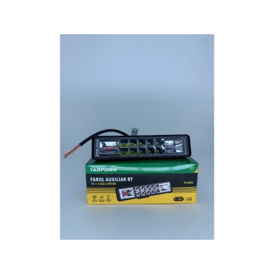 FAROL AUX. RT 10+6LEDS SLIM FIT 12-24V 6000K