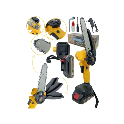 MINI MOTOSERRA ELET. 6POL C/1BATER. RECARREGAVEL